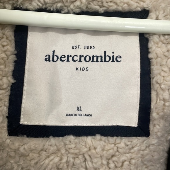 abercrombie & fitch Parka in navy blue - Picture 4 of 7